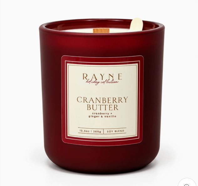 Rayne Holiday Collection Candle