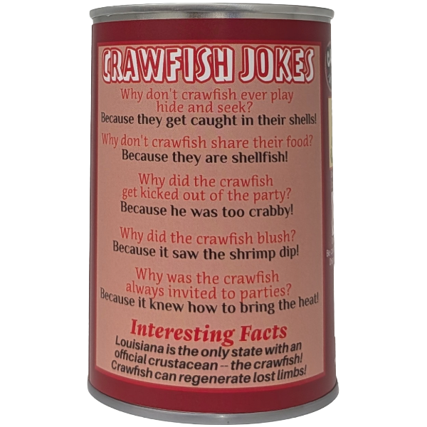 Clawdia the Canned Crawfish Stuffed Animal