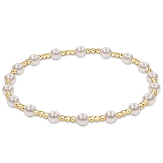 Sincerity Pearl 4mm Bracelet